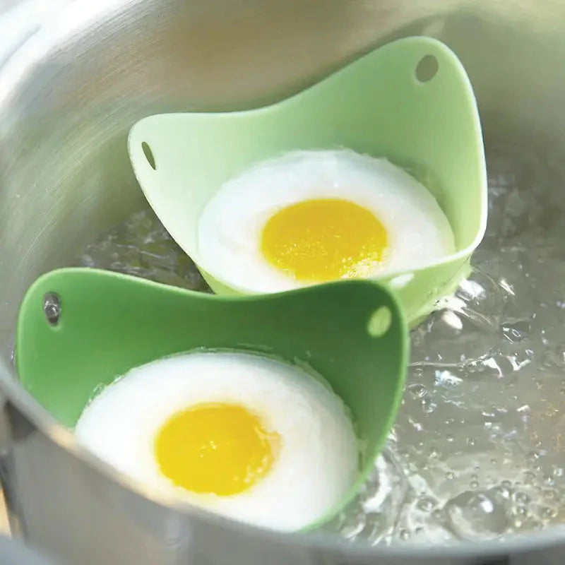 4-Pack: Silicone Egg Cooker
