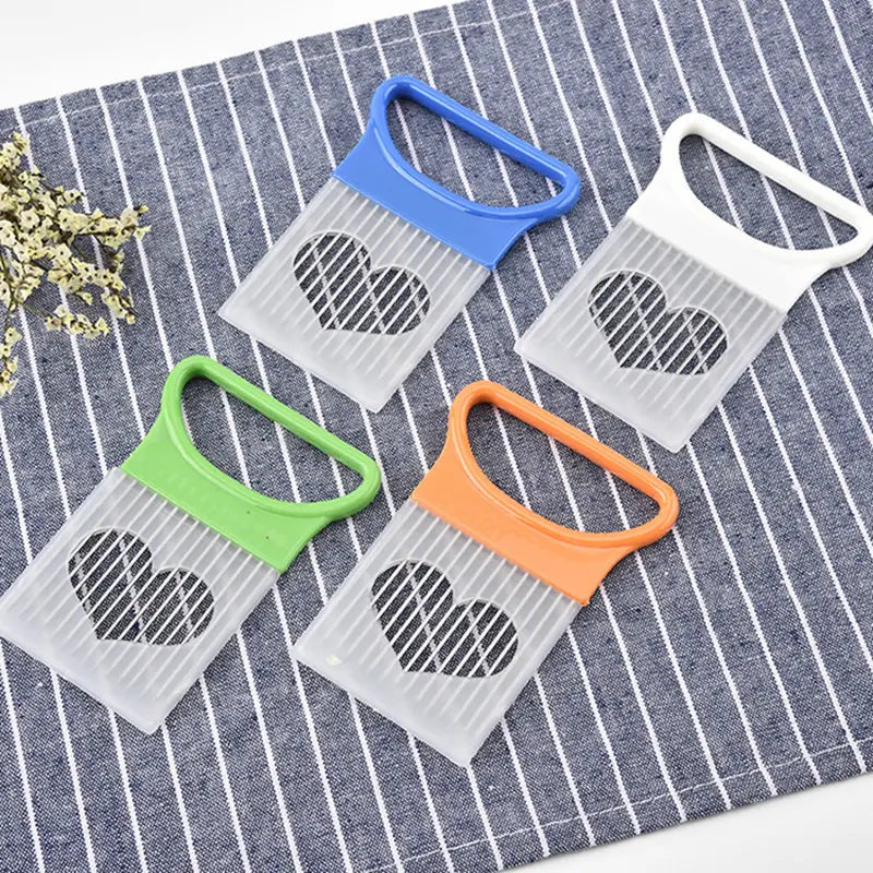 4-Pieces: All-In-One Onion Holder Slicer Set