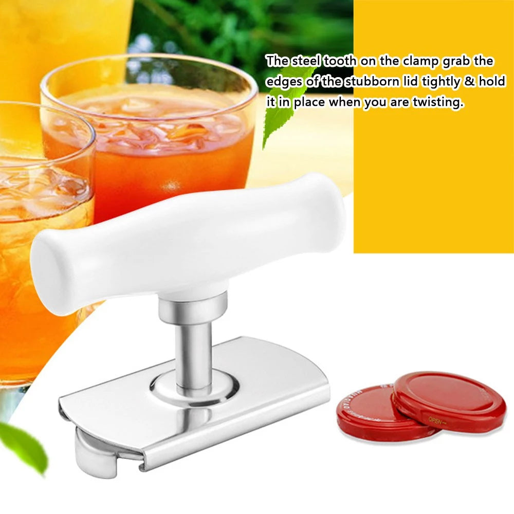Stainless Steel Capping Device with Handle Bottle Cap Opening Tool